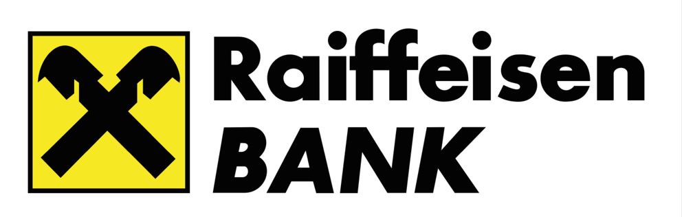 Partnerünk emblémája - Raiffeisen Bank logó